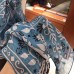 Replica Handbag Store Turquoise Peuple du Vent Bandana Shawl
