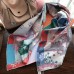 Replica Handbag Store Aqua Della Cavalleria Favolosa Silk Twill Scarf