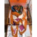 Replica Handbag Store Orange Tout En Carre Shawl 140CM Replica Handbag Store Orange Tout En Carre Shawl 140CM