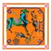 Replica Handbag Store Orange Tout En Carre Shawl 140CM Replica Handbag Store Orange Tout En Carre Shawl 140CM