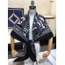 Replica Handbag Store Black Grand Manege Bandana Shawl 140cm Replica Handbag Store Black Grand Manege Bandana Shawl 140cm