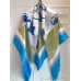 Replica Handbag Store Cobalt Ex-Libris Coloriage Silk Shawl Replica Handbag Store Cobalt Ex-Libris Coloriage Silk Shawl