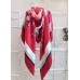 Replica Handbag Store Red Ex-Libris Coloriage Silk Shawl Replica Handbag Store Red Ex-Libris Coloriage Silk Shawl