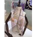 Replica Handbag Store Blanc Sangles en Zigzag Silk Scarf
