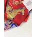Replica Handbag Store Red Paperoles Silk Twill Scarf Replica Handbag Store Red Paperoles Silk Twill Scarf
