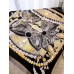 Replica Handbag Store Black Parures Precieuses Silk Shawl Replica Handbag Store Black Parures Precieuses Silk Shawl