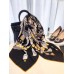 Replica Handbag Store Black Parures Precieuses Silk Shawl Replica Handbag Store Black Parures Precieuses Silk Shawl