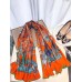 Replica Handbag Store Orange Parures Precieuses Silk Shawl Replica Handbag Store Orange Parures Precieuses Silk Shawl