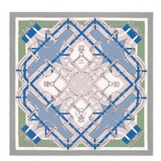 Replica Handbag Store Blue Mors à Jouets Silk Shawl