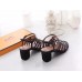 Replica Handbag Store Oracle Sandals In Black Leather Replica Handbag Store Oracle Sandals In Black Leather