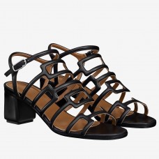 Replica Handbag Store Oracle Sandals In Black Leather