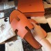 Replica Handbag Store Izmir Sandals In Orange Epsom Leather