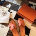 Replica Handbag Store Izmir Sandals In Orange Epsom Leather