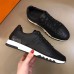 Replica Handbag Store Trail Sneaker In Black Calfskin Leather