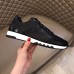 Replica Handbag Store Trail Sneaker In Black Calfskin Leather