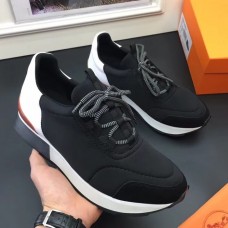 Replica Handbag Store Men Noir Miles Sneakers