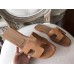 Replica Handbag Store Oran Sandals In Brown Epsom Leather Replica Handbag Store Oran Sandals In Brown Epsom Leather