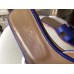 Replica Handbag Store Oran Sandals In Blue Epsom Leather