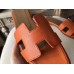 Replica Handbag Store Oran Sandals In Orange Epsom Leather Replica Handbag Store Oran Sandals In Orange Epsom Leather