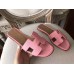 Replica Handbag Store Oran Sandals In Pink Epsom Leather Replica Handbag Store Oran Sandals In Pink Epsom Leather