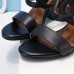Replica Handbag Store Black Peace Sandals