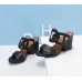 Replica Handbag Store Black Peace Sandals