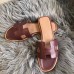 Replica Handbag Store Oran Sandals In Bordeaux Swift Leather