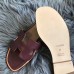 Replica Handbag Store Oran Sandals In Bordeaux Swift Leather