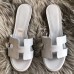 Replica Handbag Store Oasis Sandals In Blue Pale Epsom Leather