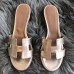 Replica Handbag Store Oasis Sandals In Gold Swift Leather