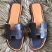Replica Handbag Store Oran Sandals In Navy Swift Leather Replica Handbag Store Oran Sandals In Navy Swift Leather