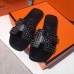 Replica Handbag Store Oran Studs Sandals In Black Leather Replica Handbag Store Oran Studs Sandals In Black Leather