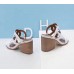 Replica Handbag Store White Peace Sandals