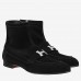 Replica Handbag Store Black Saint Honore Ankle Boots