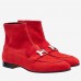 Replica Handbag Store Red Saint Honore Ankle Boots