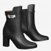Replica Handbag Store Black Joueuse Ankle Boots