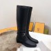 Replica Handbag Store Soria Boots In Black Calfskin Leather