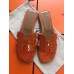Replica Handbag Store Orange Crocodile Oran Sandals