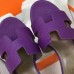 Replica Handbag Store Purple Epsom Oasis Sandals