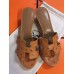 Replica Handbag Store Brown Ostrich Oasis Sandals