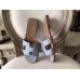 Replica Handbag Store Oran Sandals In Blue Lin Epsom Leather Replica Handbag Store Oran Sandals In Blue Lin Epsom Leather
