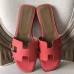 Replica Handbag Store Oran Sandals In Rose Azalee Epsom Leather Replica Handbag Store Oran Sandals In Rose Azalee Epsom Leather