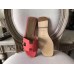 Replica Handbag Store Oran Sandals In Rose Azalee Epsom Leather Replica Handbag Store Oran Sandals In Rose Azalee Epsom Leather