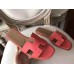 Replica Handbag Store Oran Sandals In Rose Azalee Epsom Leather Replica Handbag Store Oran Sandals In Rose Azalee Epsom Leather