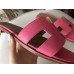 Replica Handbag Store Oran Sandals In Rose Confetti Epsom Leather