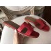 Replica Handbag Store Oran Sandals In Red Epsom Leather