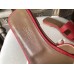 Replica Handbag Store Oran Sandals In Red Epsom Leather