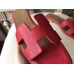 Replica Handbag Store Oran Sandals In Red Epsom Leather