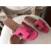 Replica Handbag Store Oran Sandals In Rose Red Epsom Leather