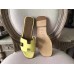 Replica Handbag Store Oran Sandals In Soufre Epsom Leather Replica Handbag Store Oran Sandals In Soufre Epsom Leather